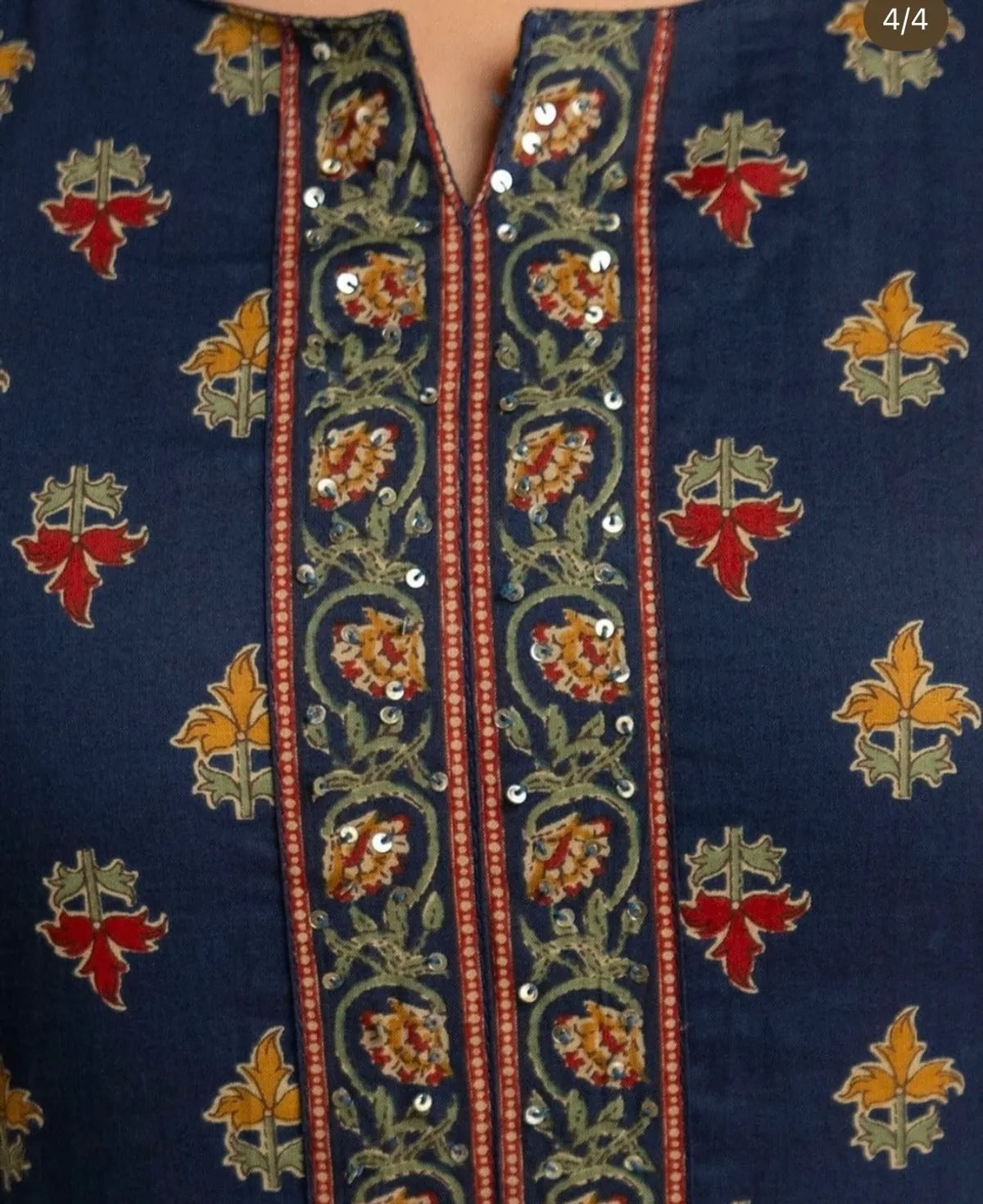 Navratri Special Blue Gopi Dress